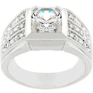 Rock Solid Cubic Zirconia Ring